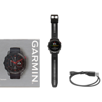 Garmin Epix Gen 2 47mm Viên Titan Dây Cao Su