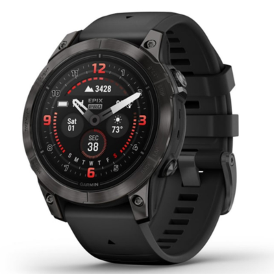 Garmin Epix Pro Gen 2 47mm Viên Titan Dây Cao Su