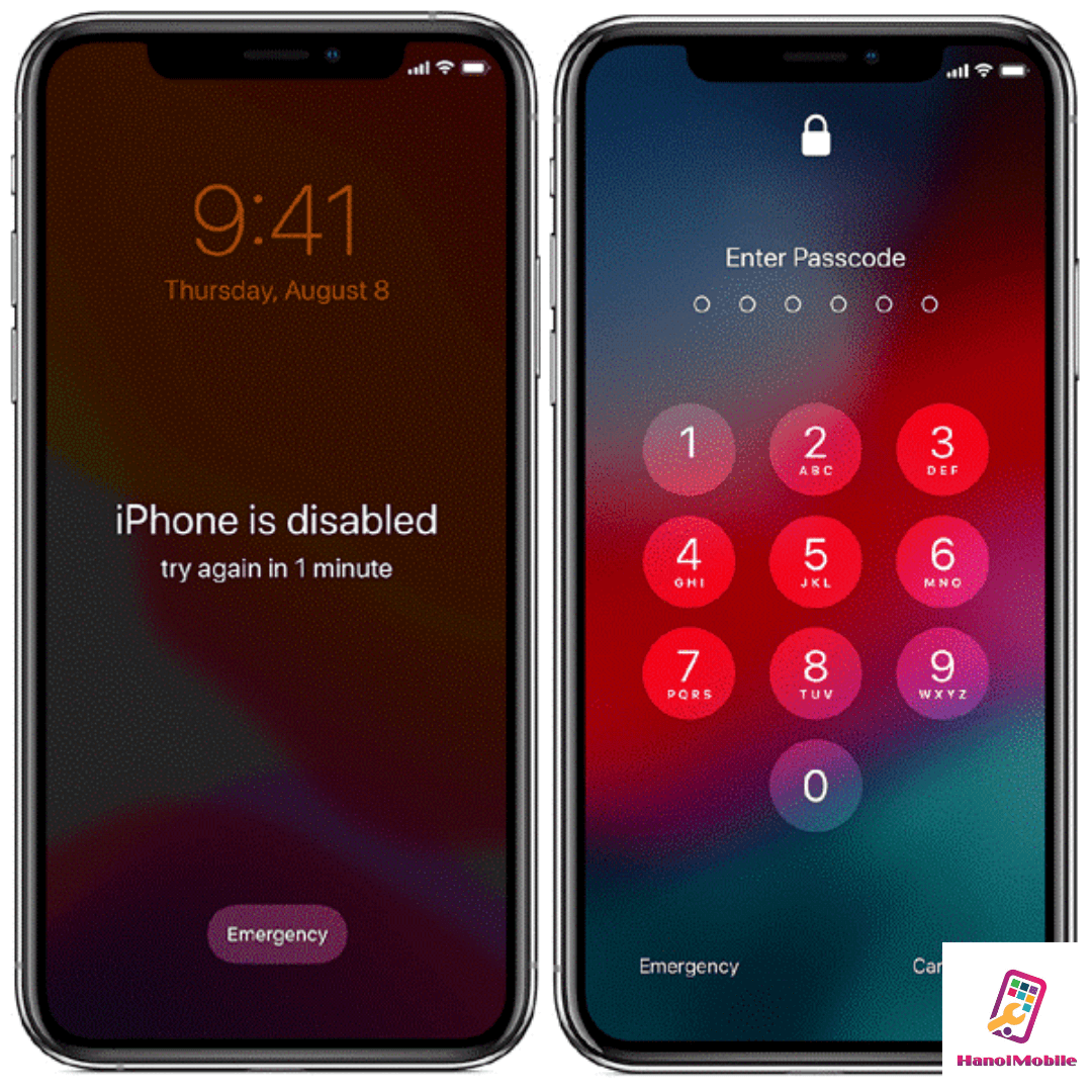 Passcode iPhone X