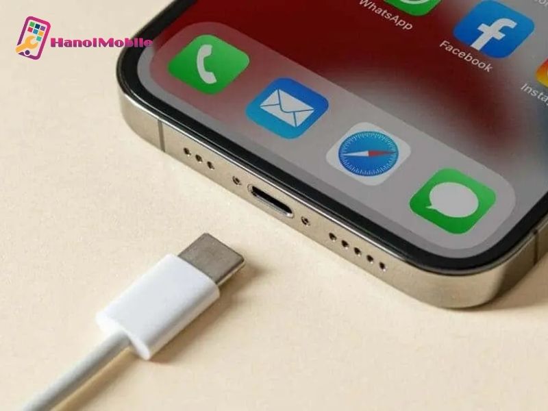 Cổng sạc USB-C hiện đại