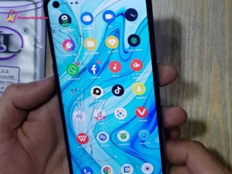 Thay kính Oppo A54 có ảnh hưởng gì không?