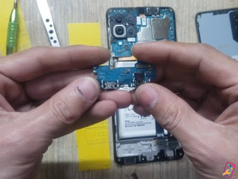 Thay chân sạc Samsung Galaxy A03