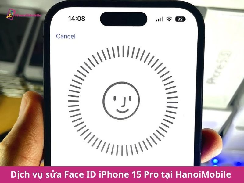 Dịch vụ sửa chữa Face ID iPhone 15 Pro chính hãng tại HanoiMobile