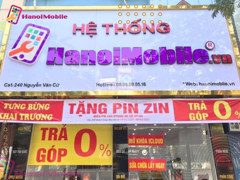 HanoiMobile nhận được sự tin tưởng và ủng hộ của khách hàng