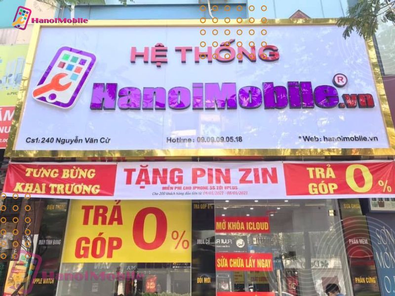 HanoiMobile tự tin là địa chỉ uy tín được nhiều khách hàng tin tưởng và lựa chọn