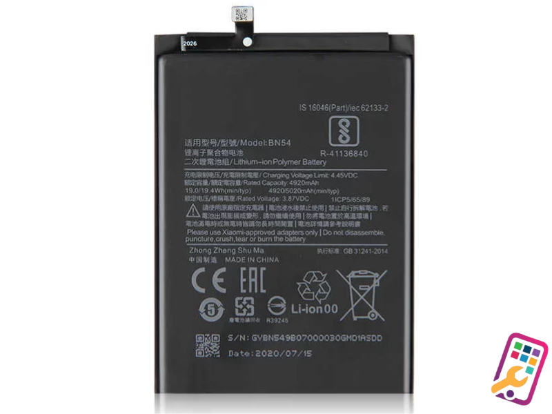 Thay pin Xiaomi Redmi 10X 5G
