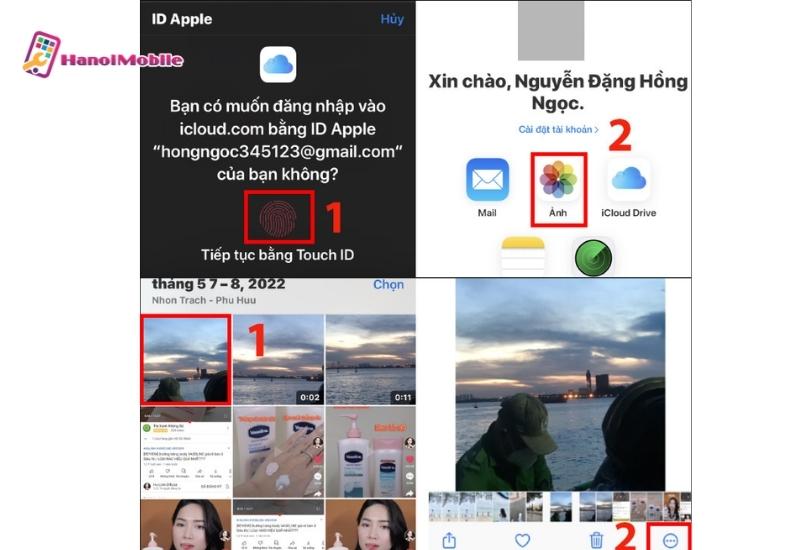 Lưu trữ ảnh của bạn lên iCloud và trải nghiệm tính năng tuyệt vời này! Tải ảnh từ iCloud về iPhone của bạn để xem lại những hình ảnh tuyệt đẹp mà bạn đã ghi lại trong quá khứ.