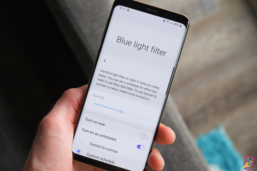 Cách Bật Tắt Chế Độ Ánh Sáng Xanh Trên Điện Thoại Samsung