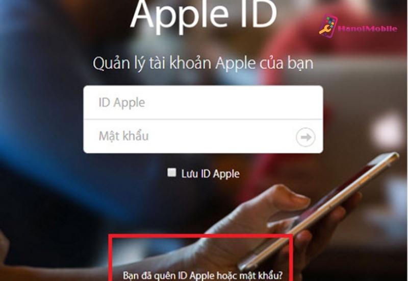 Cách lấy lại mật khẩu iCloud bằng Gmail