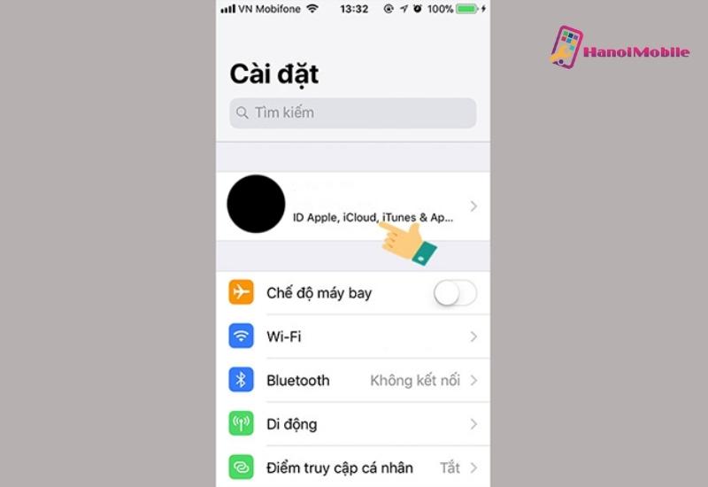 Khôi phục tài khoản iCloud qua điện thoại