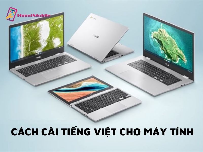 cách cài tiếng việt cho máy tính
