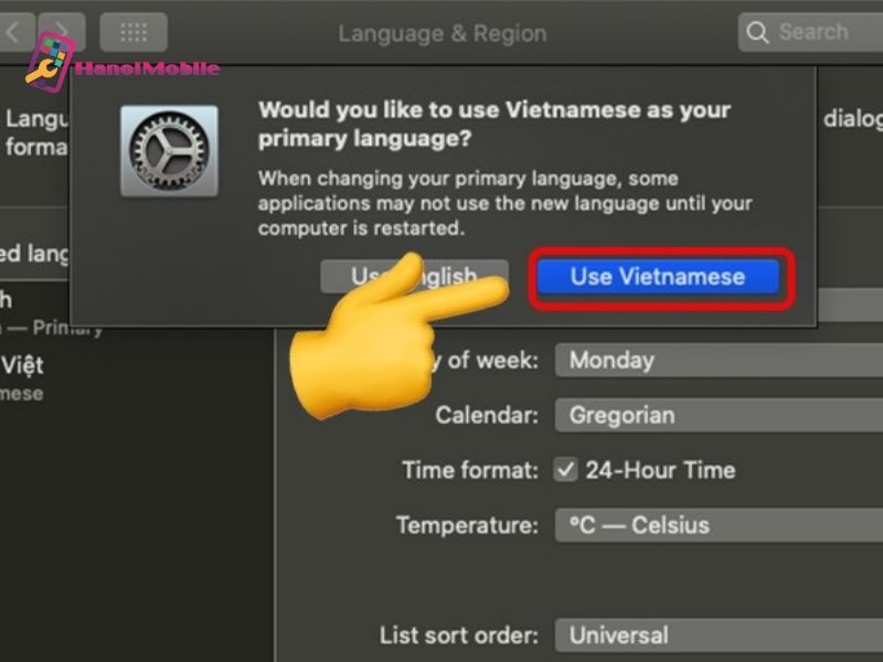 Cách cài tiếng Việt cho máy tính Macbook