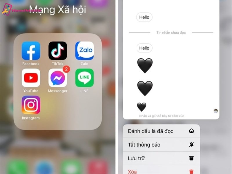 Xem trước tin nhắn trên iOS