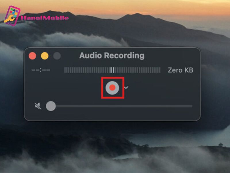Cách ghi âm trên máy tính Macbook