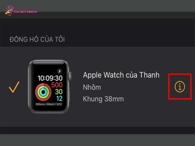 Hướng dẫn hủy kết nối Apple Watch với iPhone