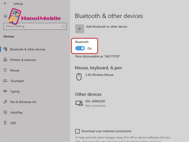 Cách kết nối Bluetooth trên máy tính Windows 10