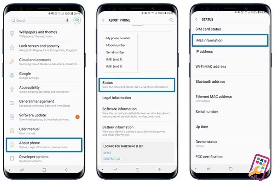 cách kiểm tra IMEI điện thoại Samsung 3