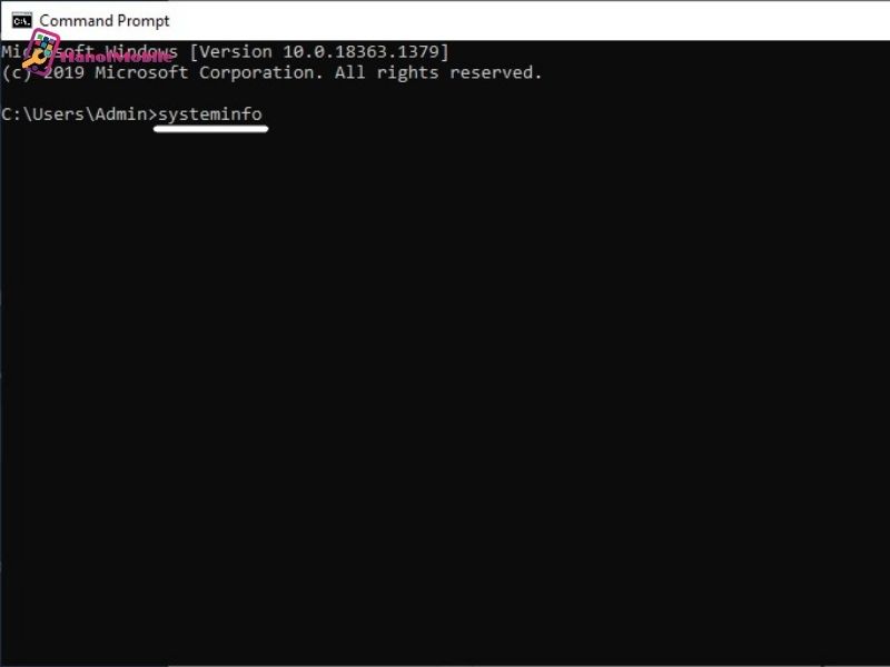 Kiểm tra hệ điều hành máy tính bằng Command Prompt