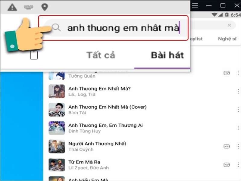 Tải nhạc từ Zing MP3