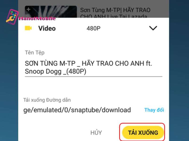 Cách tải video trên Youtube về điện thoại Android