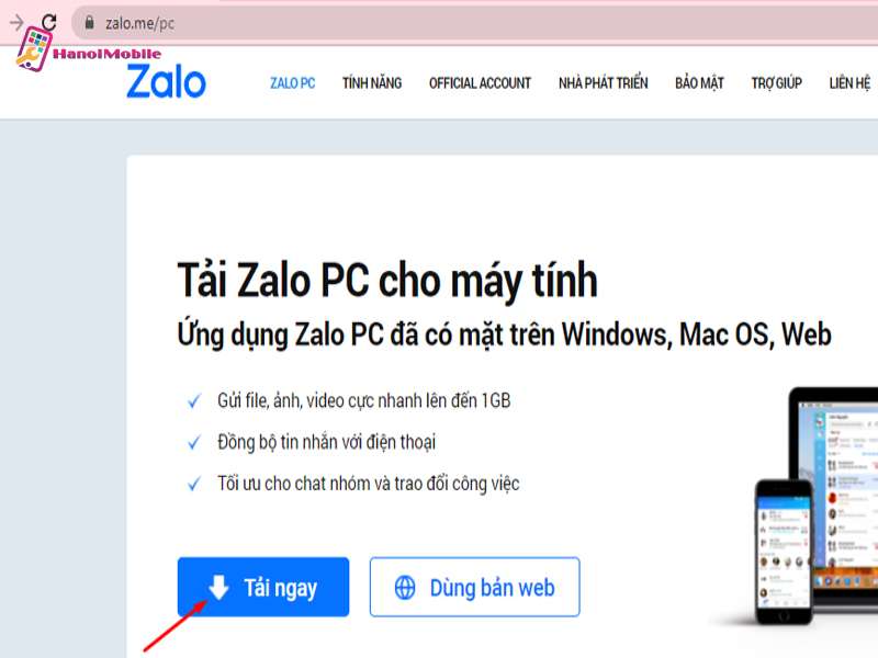 Hướng dẫn cách tải Zalo về máy tính
