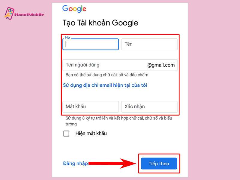 Hướng dẫn chi tiết cách tạo Gmail trên máy tính