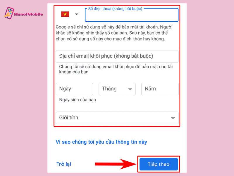 Hướng dẫn chi tiết cách tạo Gmail trên máy tính