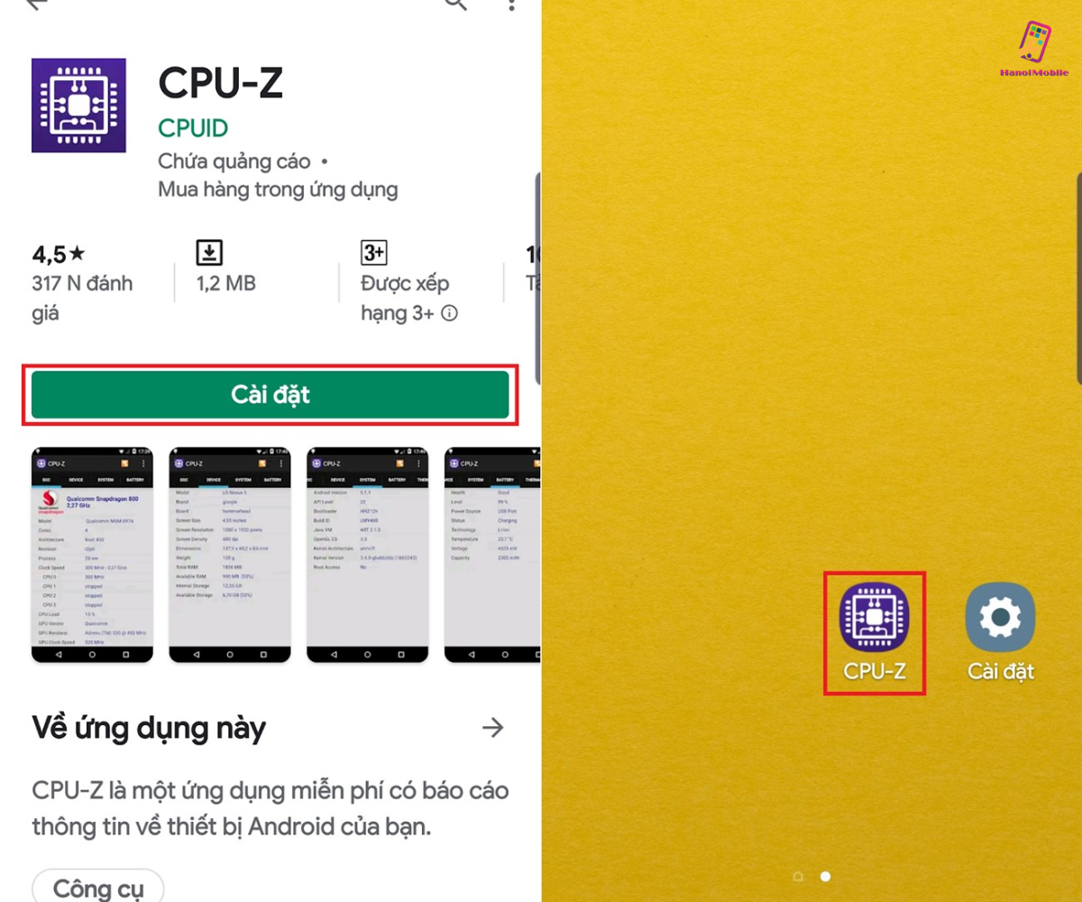 Cách Xem Dung Lượng Điện Thoại Samsung 3
