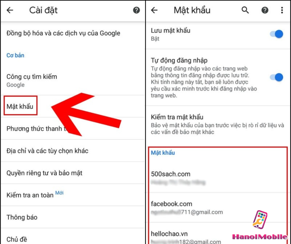 Cách Xem Mật Khẩu Đã Lưu Trên Điện Thoại Samsung 3