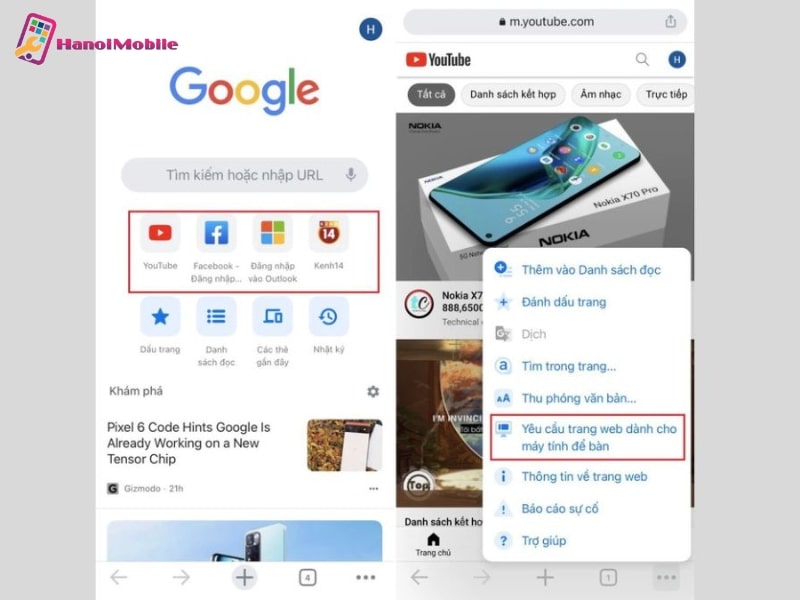 Cách sử dụng 2 Zalo trên 1 điện thoại iPhone qua Google Chrome