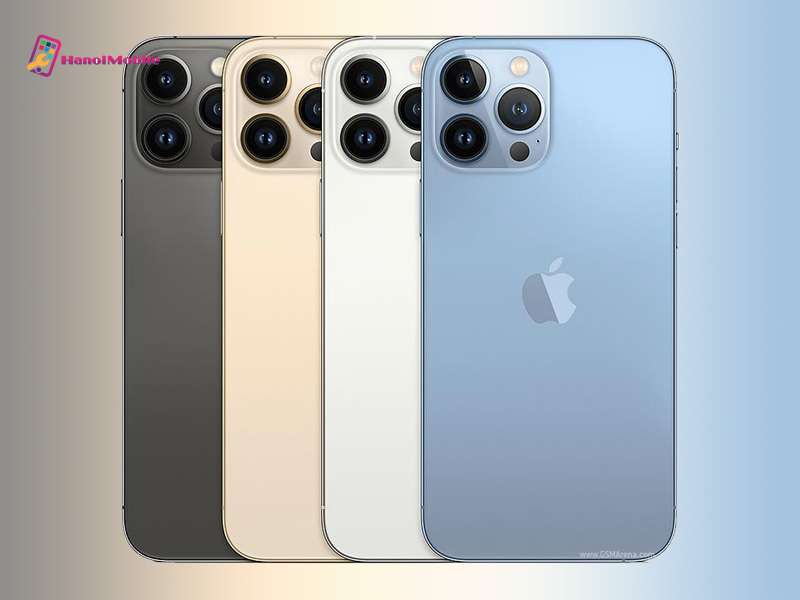 Bảng màu iPhone 12 Pro và 12 Pro Max