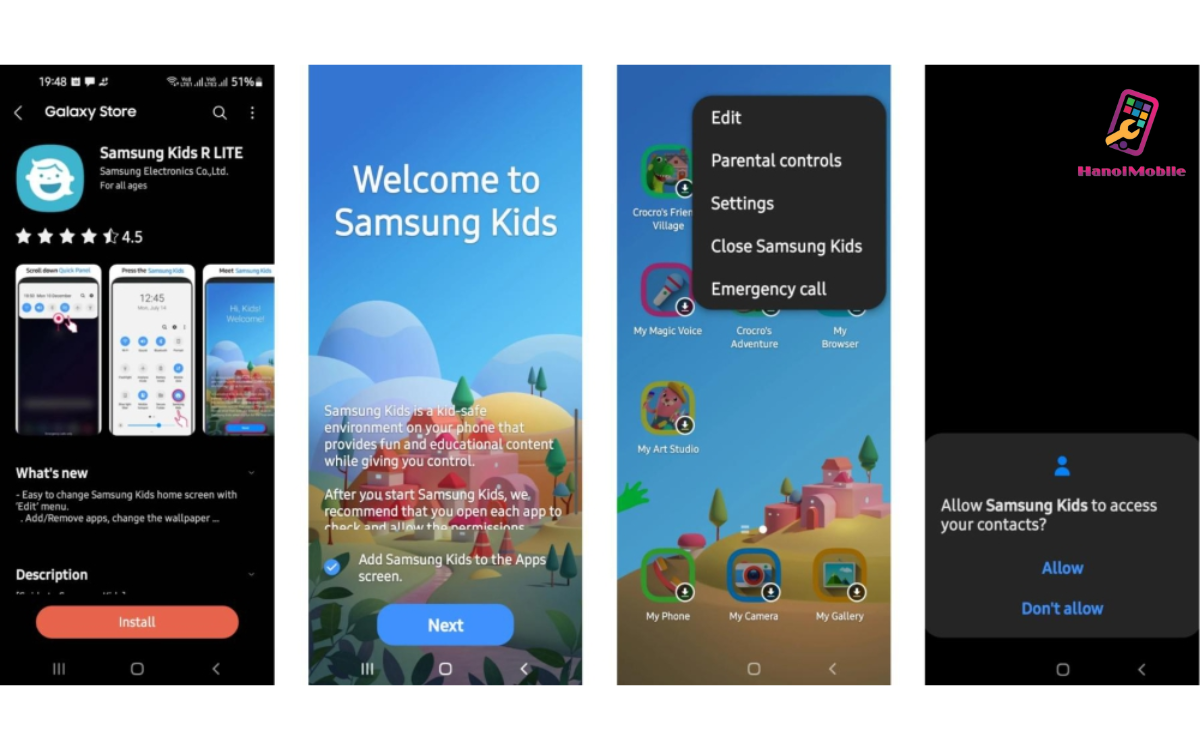 Chế độ Samsung Kids trên Samsung là gì 5