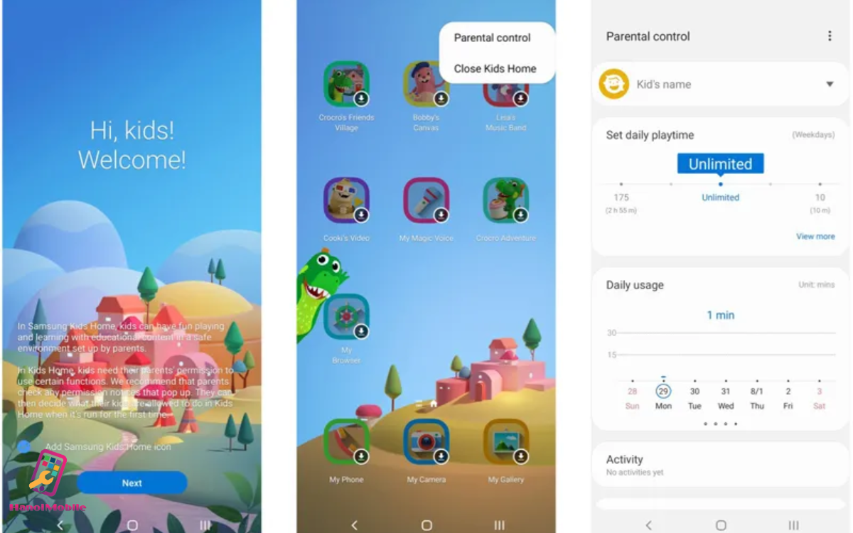 Chế độ Samsung Kids trên Samsung là gì 9