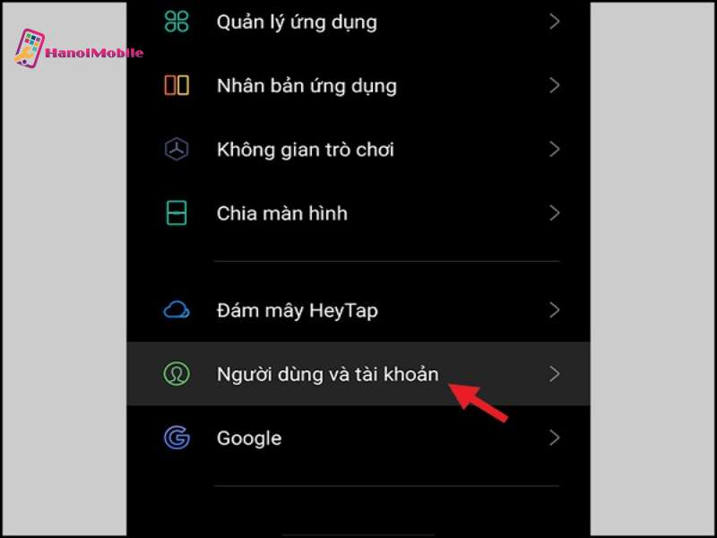 Đồng bộ hóa tài khoản Google với điện thoại Android