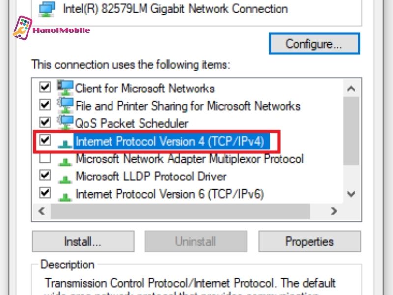 Thay đổi địa chỉ IP máy tính bằng cách truy cập Run