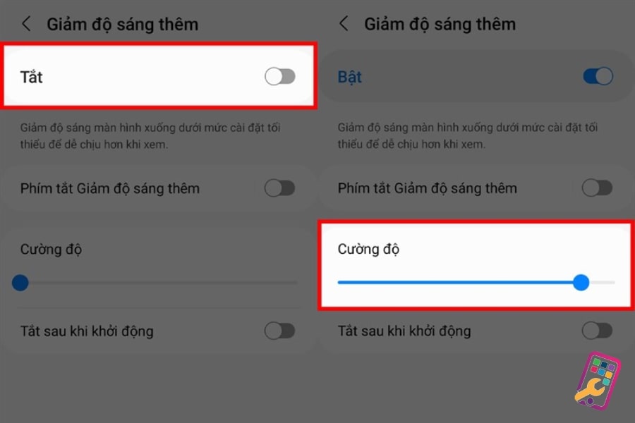 khắc phục khi màn hình Samsung bị lưu ảnh 3