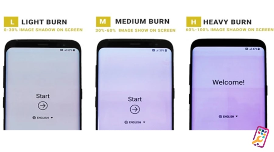 khắc phục khi màn hình Samsung bị lưu ảnh