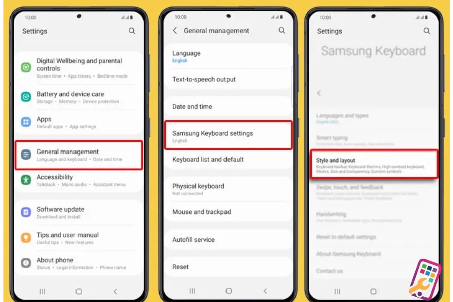 cách đổi bàn phím trên điện thoại Samsung 2