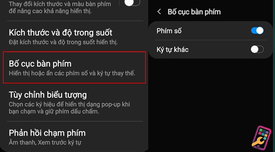 cách đổi bàn phím trên điện thoại Samsung 4