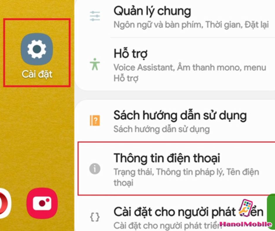 Hướng Dẫn Kiểm Tra Cấu Hình Điện Thoại Samsung 3