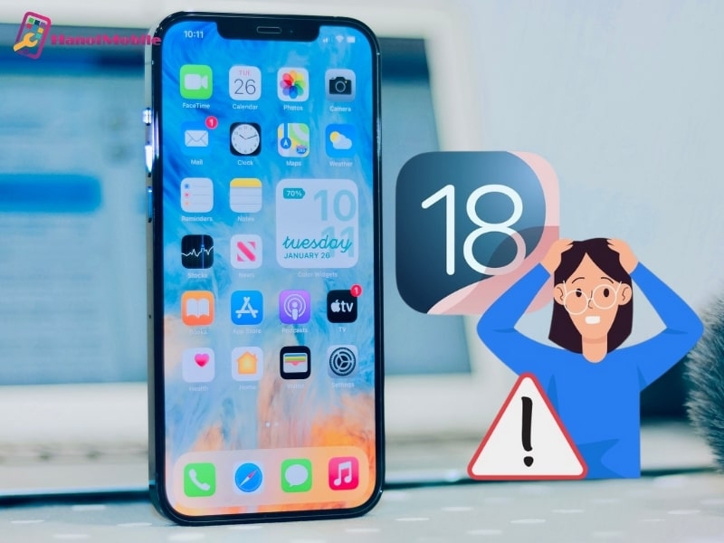 Lỗi phần mềm trên iOS 18