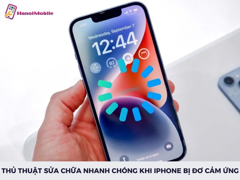 iPhone bị đơ cảm ứng