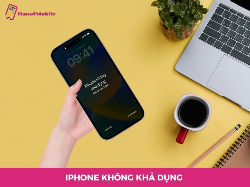 iPhone không khả dụng là gì? Nguyên nhân lỗi và cách xử lý