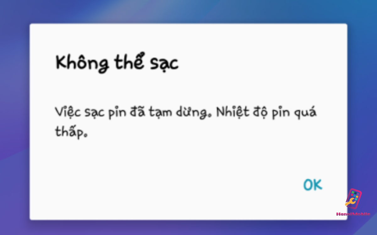Lỗi Không Nhận Sạc Samsung 4