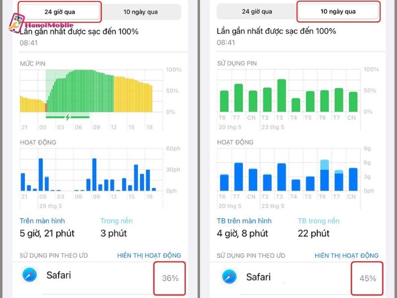 Cách kiểm tra ứng dụng hao pin trên iPhone các phiên bản iOS