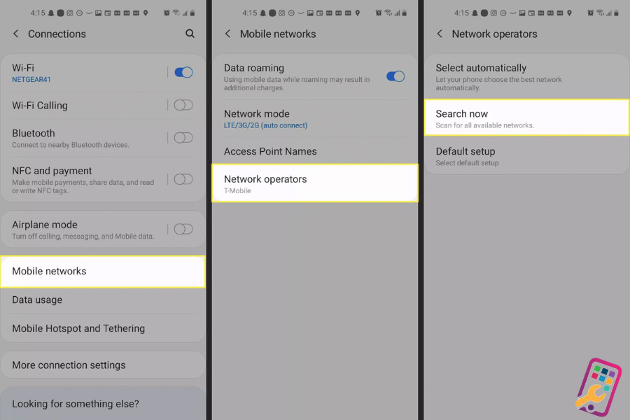Lỗi Điện Thoại Samsung Không Được Đăng Ký Vào Mạng 5