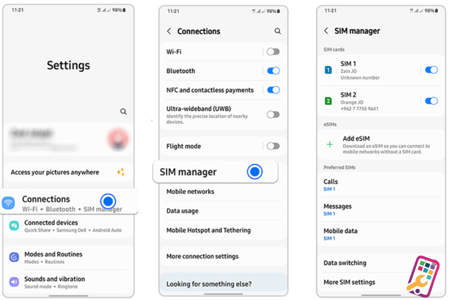 Lỗi Điện Thoại Samsung Không Được Đăng Ký Vào Mạng 6