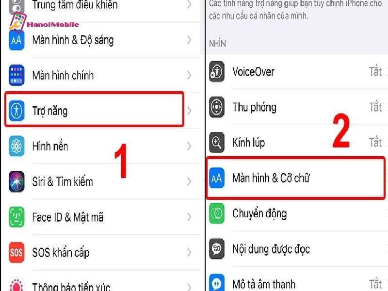 Chỉnh sửa lại màu màn hình iPhone