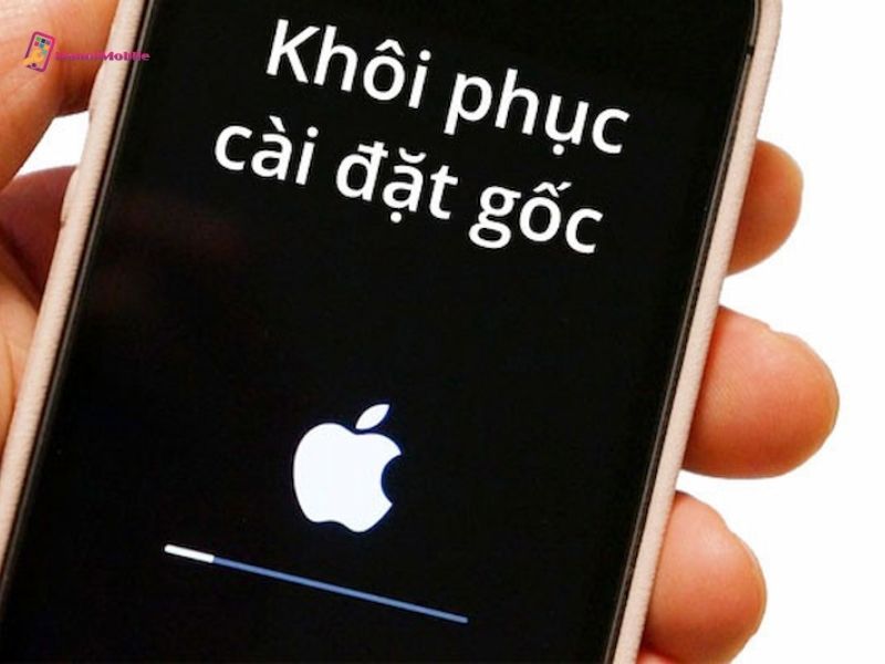 Khôi phục lại cài đặt gốc iPhone