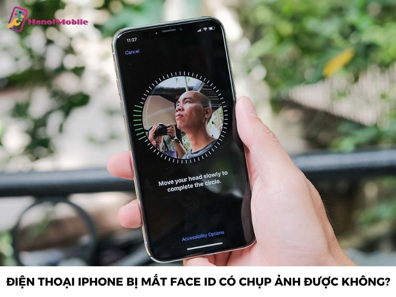 Mất face ID có chụp ảnh được không